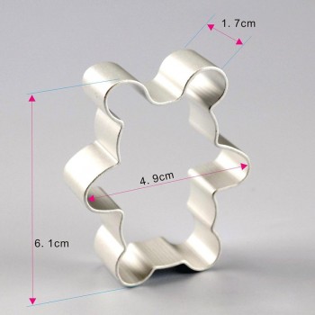 1pcs Specialized Metal Alloy Cake Cookie Bakeware Cake Mould Fondant Cookie Cutters Biscuit Mold Kitchen DIY Little Lovely Bear