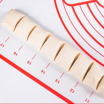 SEASENXI Thickening Silicone Baking Mat Non-stick Thicker Baking Kneading Pad Sheet Glass Fiber Rolling for Cake Macaron Baking