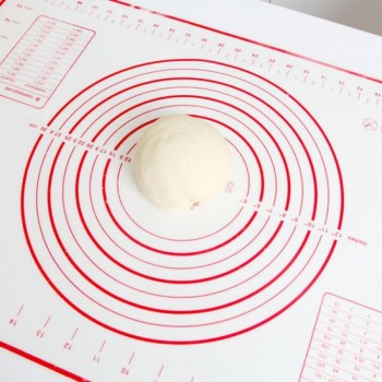 SEASENXI Thickening Silicone Baking Mat Non-stick Thicker Baking Kneading Pad Sheet Glass Fiber Rolling for Cake Macaron Baking