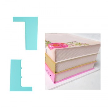 1Pc Cake Scraper Fondant Mousse Cream Spatula Edge Smoother Kitchen Cake Pastry Mold Baking Decorating Tools Free Shipping