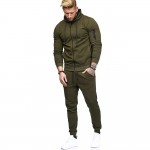Mens Sets 2018 Fashion Sportswear Tracksuits Sets Mens Hoodies+Pants casual Outwear Suits Chandal Hombre Completo D5