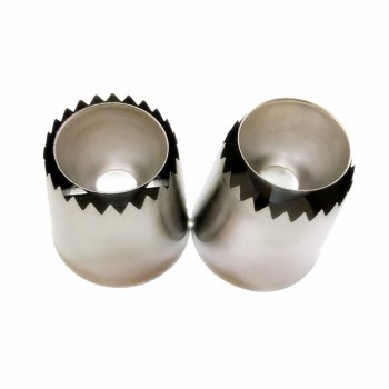 SHENHONG Sulta Ne Ring Cookies Mold Icing Piping Nozzles Sultan tube Stainless Steel Russian Cake Pastry Tips Dessert Decorators