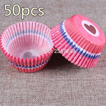 50/100 pcs cupcake liner baking cup cupcake paper muffin cases Cake box Cup tray cake mold decorating tools