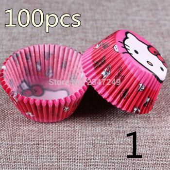 50/100 pcs cupcake liner baking cup cupcake paper muffin cases Cake box Cup tray cake mold decorating tools