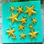 Yueyue Sugarcraft Star silicone mold fondant mold cake decorating tools chocolate gumpaste mold