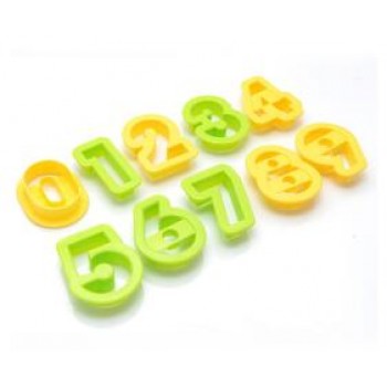 New Set NEW BIG Alphabet Number Letter Font Plastic Cookie Cutter Fondant Tool Baking Cake Mold Decorating Press Pastry DIY