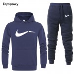 Tracksuit Men 2018 Autumn Fashion Casual Mens Track Suit Long Sleeve Hoodies Sweatshirt+Pants Casual Mens 2 Piece Set