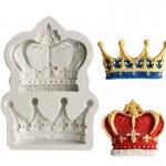 Crowns from Princess Queen 3D Silicone Mold Fondant Cake Cupcake Decorating Tools  Clay Resin Candy Fimo Super Sculpey F0761