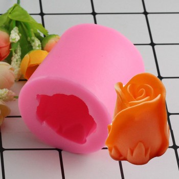 Mujiang 3D Rose Flowers Silicone Molds Soap Candle Fondant Moulds Candy Chocolate Gumpaste  Icecream Clay Cake Decorating Tools