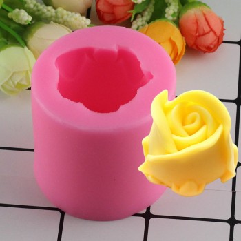 Mujiang 3D Rose Flowers Silicone Molds Soap Candle Fondant Moulds Candy Chocolate Gumpaste  Icecream Clay Cake Decorating Tools