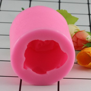 Mujiang 3D Rose Flowers Silicone Molds Soap Candle Fondant Moulds Candy Chocolate Gumpaste  Icecream Clay Cake Decorating Tools