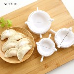XUNZHE 7CM/8CM/10CM Dumpling Molds plastic Dough Press Dumpling Pie Ravioli Mould Cooking Pastry Chinese Food Jiaozi Maker
