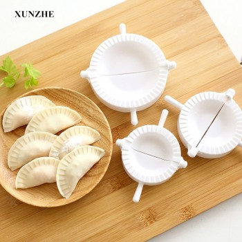 XUNZHE 7CM/8CM/10CM Dumpling Molds plastic Dough Press Dumpling Pie Ravioli Mould Cooking Pastry Chinese Food Jiaozi Maker