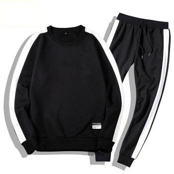 Tracksuits Men 2PC Outwear Sportsuit Sets Male Sweatshirts Men Set Clothing+Pants Hoodies Plus Size Moleton Masculino Coats 2019