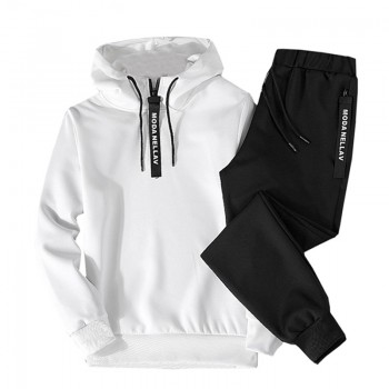 Men Clothing Set Sportswear 2018 Autumn New Hoodies Sweatshirts Sporting Sets Mens Tracksuits Two Piece Hoodies+Pants 2pcs Sets