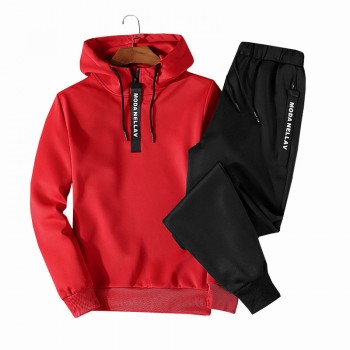 Men Clothing Set Sportswear 2018 Autumn New Hoodies Sweatshirts Sporting Sets Mens Tracksuits Two Piece Hoodies+Pants 2pcs Sets