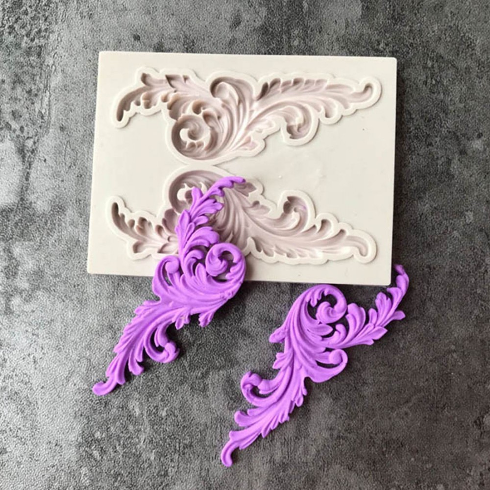 Cake Decorating Tools Chocolate Gumpaste Mold Cake decorating Tools Border European Relief Silicone Mold Fondant Mold