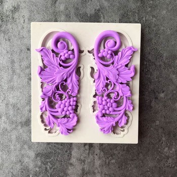 Cake Decorating Tools Chocolate Gumpaste Mold Cake decorating Tools Border European Relief Silicone Mold Fondant Mold