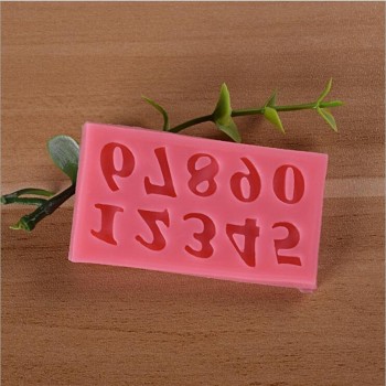 2018 New 1Pc Large Molds Numbers Letters Silicone Mold 3D Fondant Mold Cakes Decorating Tools DIY Gumpaste Kitchen Bakeware