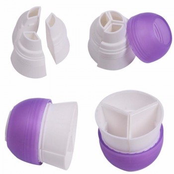 Icing Piping Bag Nozzle Converter Tri-color Cream Coupler Cake Decorating Tools For Cupcake Fondant Cookie 3 Hole