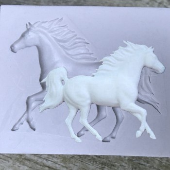 Luyou 3D Pegasus Silicone Mold Horse Candy Chocolate Fondant Molds Sugarcraft Cake Decorating Tools Cake Soap Moulds FM1693