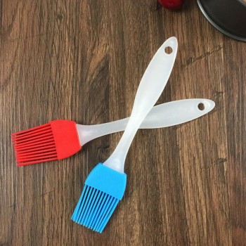 2Pcs/lot Bakeware food grade high temperature silicone barbecue oil brush  Barbecue kitchen baking cake egg cream brush 8z-cx720