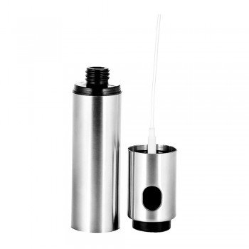 Stainless Steel Spray Bottles Refillable Oil Vinegar Mist Spraying Bottle Water Pump Gravy Boats Grill BBQ Sprayer Kitchen Tools