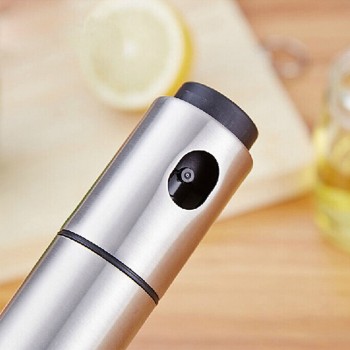 Stainless Steel Spray Bottles Refillable Oil Vinegar Mist Spraying Bottle Water Pump Gravy Boats Grill BBQ Sprayer Kitchen Tools