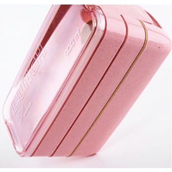 900ml Healthy Material Lunch Box 3 Layer Wheat Straw Bento Boxes Microwave Dinnerware Food Storage Container Lunchbox