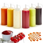 Kitchen Plastic Squeeze Bottle Sushi Tool Condiment  Mustard Dispenser Sauce Vinegar Oil Ketchup Gravy Cruet Kitchen Gadgets