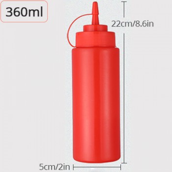 Kitchen Plastic Squeeze Bottle Sushi Tool Condiment  Mustard Dispenser Sauce Vinegar Oil Ketchup Gravy Cruet Kitchen Gadgets