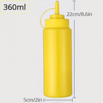 Kitchen Plastic Squeeze Bottle Sushi Tool Condiment  Mustard Dispenser Sauce Vinegar Oil Ketchup Gravy Cruet Kitchen Gadgets