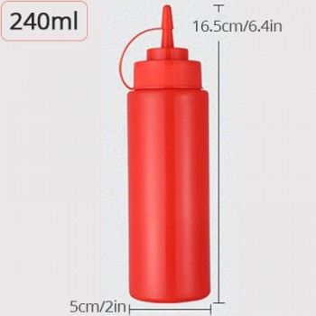 Kitchen Plastic Squeeze Bottle Sushi Tool Condiment  Mustard Dispenser Sauce Vinegar Oil Ketchup Gravy Cruet Kitchen Gadgets