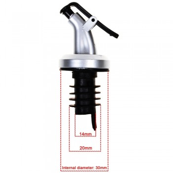 Olive Oil Sprayer Liquor Spirit Pourer Dispenser Flow Wine Bottle Pour Spout Pourers Flip Top Stopper Barware Kitchen Tools 1O30