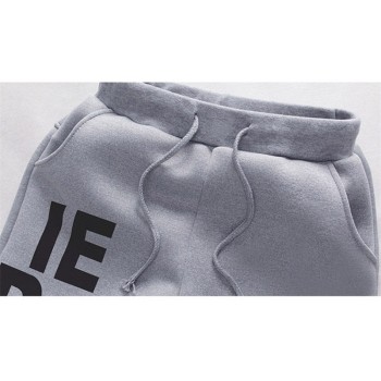 WBDDT 2018 Mens Suits Two Set Sporting Men Warm Hoodies and Long Pants Tracksuit Track Letter Size Sweatsuit Male 5XL Sets