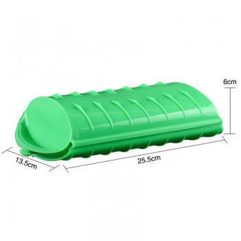 Spanish Steamed Fish Bowl Silicone Cooking Box Microwave Cooking Bowl Lunch Box Steaming Box Kitchen Tableware Holder Z0185