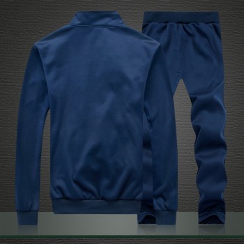 Tracksuit Men 2018 Spring Autumn Sweatshirt Zipper Hoodies Jacket and Pants Two Piece Sweat Set Casual Man Sweatpants Track Suit