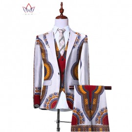 (Jacket+Vest+Pants)Blazers for Men 3 Piece Slim Fit Cowboy Wedding Men Suit Retro Gentleman Mens African Clothing 6XL WYN230