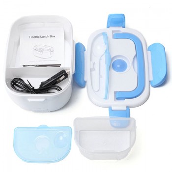 Portable Electric 12V Heated Lunch Box Bento Boxes Auto Car Food Rice Container Warmer For School Office Home Dinnerware