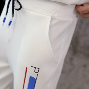 spring and Autumn Sweater Man Joker Motion Suit Male Student Leisure Loose Coat Tide Clothes tracksuit Three Quarter