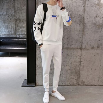spring and Autumn Sweater Man Joker Motion Suit Male Student Leisure Loose Coat Tide Clothes tracksuit Three Quarter
