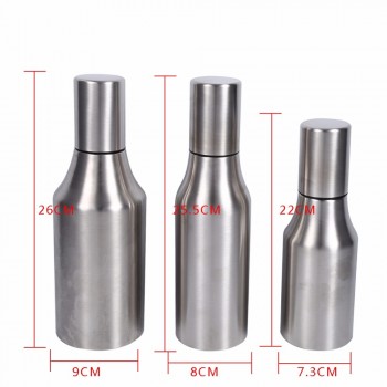 500/750/1000ML Olive Can Stainless Steel Olive Mister Sprayer Pot Cooking Roast Bake Oil Spray Bottle Oil Dispense Vinegar Sauce