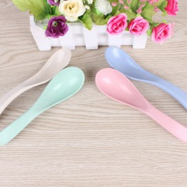 Dinnerware Porridge Tea Coffee Ice Cream Healthful 4pcs/set No Paint No Wax Student Travel Portable Tableware Suit