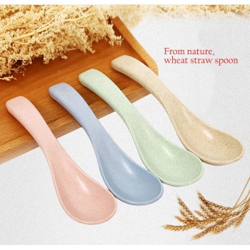 Dinnerware Porridge Tea Coffee Ice Cream Healthful 4pcs/set No Paint No Wax Student Travel Portable Tableware Suit
