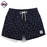 QIKERBONG Men Beach Shorts Board Trunks Shorts Casual Quick Drying Male Swimwear Swimsuits Bermuda Casual Active Sweatpants