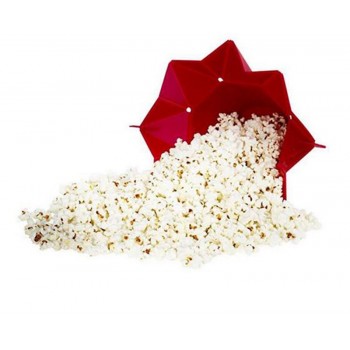 Kitchen Accessories Creative Popcorn Maker Bucket Snack bowl DIY Silicone Microwave Family Party Supplies Kitchen Tools .