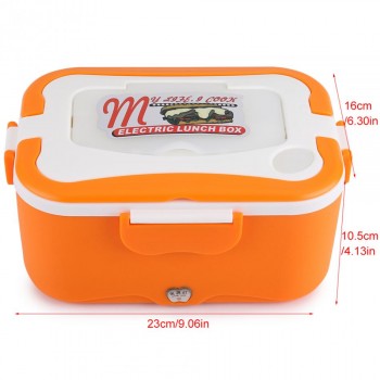 1.5L Electric Food Heater Lunch Box Stainless Steel Inner Pot 12V/24V Portable  Food Container Warmer Lunch Box Heater Rice Case