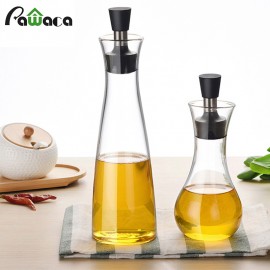 Glass Cruet Olive Oil Dispenser Bottles Gravy Boats Pourer Spout Decanter Oil Vinegar Bottle Sauce Container Pot Kitchen Tools
