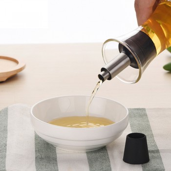 Glass Cruet Olive Oil Dispenser Bottles Gravy Boats Pourer Spout Decanter Oil Vinegar Bottle Sauce Container Pot Kitchen Tools