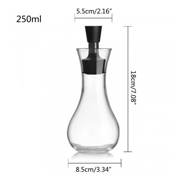 Glass Cruet Olive Oil Dispenser Bottles Gravy Boats Pourer Spout Decanter Oil Vinegar Bottle Sauce Container Pot Kitchen Tools